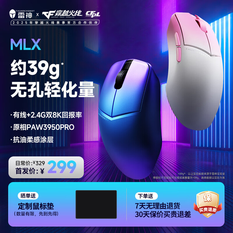 25年新品鼠标双8K回报率