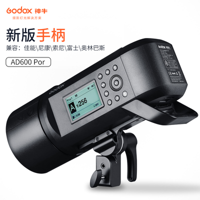 神牛AD600PRO外拍灯闪光灯高速同步连拍TTL内置X1户外锂电便携灯