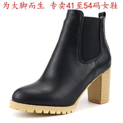 41到48特大码女鞋45高跟46短靴47