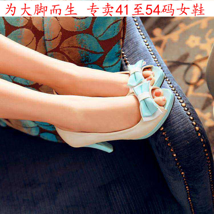 特大码女鞋4142434445凉鞋子
