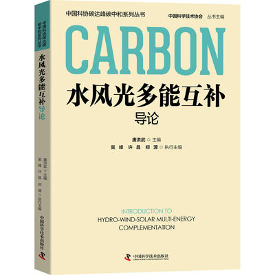 水风光多能互补导论 唐洪武,吴峰,许昌 等 编 水利电力 专业科技 中国科学技术出版社 9787523602881