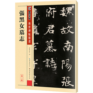 编 艺术 湖北美术出版 社 墨点字帖 毛笔书法 张黑女墓志