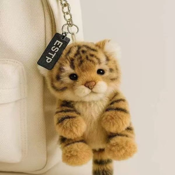 毛绒公仔可爱老虎玩偶毛绒