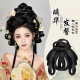 古装 全套头饰古风头发发髻盘发明制唐风发包垫发 汉服假头发一体式