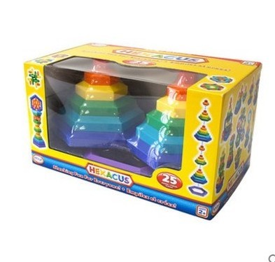 光华蜂巢积木幼儿园儿童益智拼搭女孩塑料启蒙男孩玩具百变鲁班塔