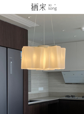 Logico 法式中古设计师餐厅吊灯简约客厅灯别墅云朵玻璃卧室主灯