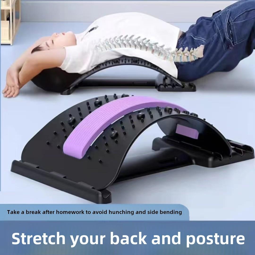 欧朵琦严选腰椎拉伸器成人儿童通用脊椎开背器驼背纠正瑜伽按摩器