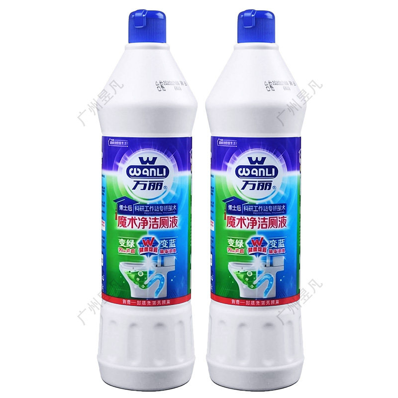 浪奇万丽洁厕精750G*2瓶马桶图片