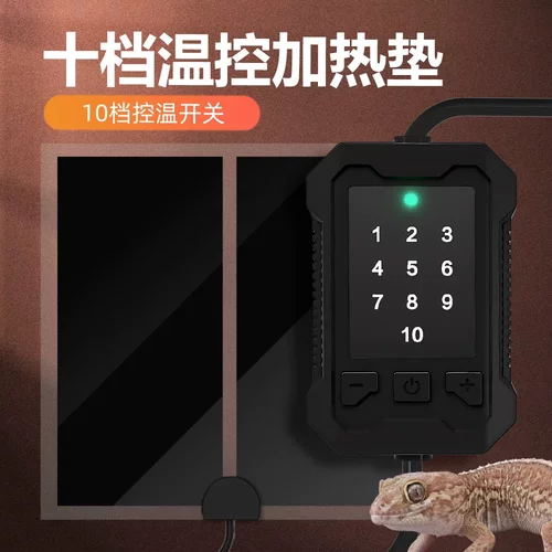 爬宠饲养箱雨林缸饲养箱爬宠守宫仓鼠保温过冬档温控恒温加热垫
