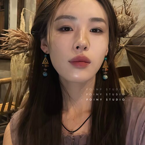小众原创设计复古耳环女