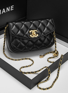 2026小香风真皮斜挎包香奶奶金球包大牌菱格包现货百搭轻奢女包