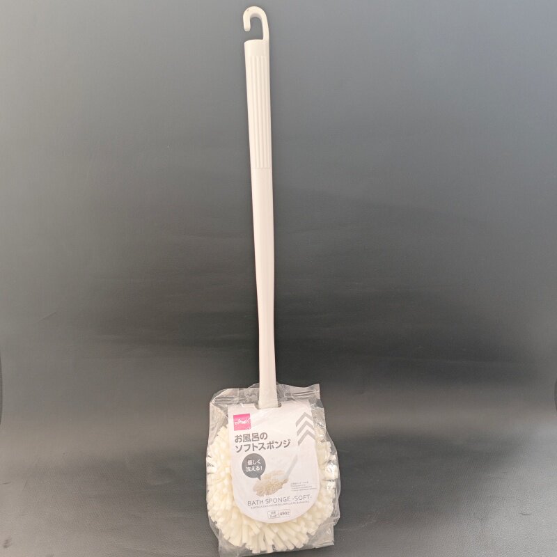 日本大创进口长柄纳米海绵清洁刷厨房卫生间马桶刷瓷砖台面清洁刷