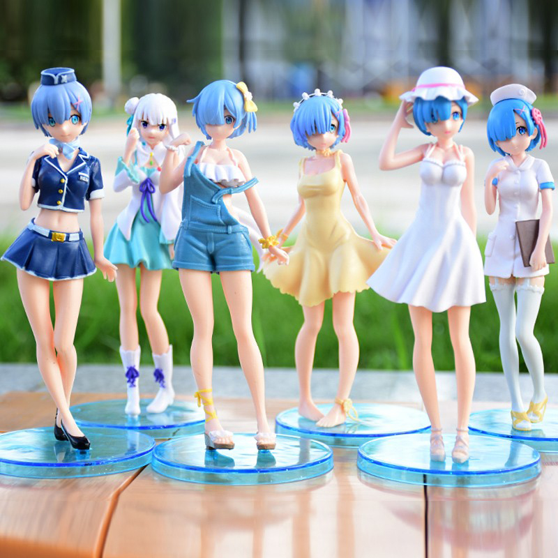 蕾姆公仔盲盒机箱摆件手办模型