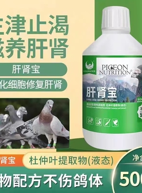 欧耐德肝肾宝500毫升/赛信鸽子鹦鹉肝精净化血液赛鸽保健