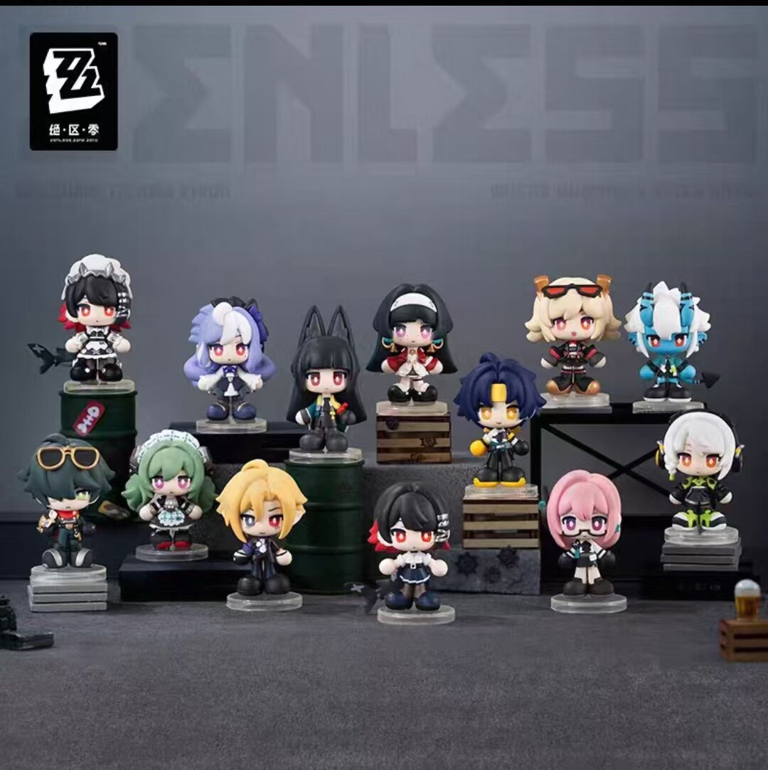 正品绝区零小小代理人Q版盲盒