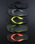 意大利风古车TPR拖鞋 夏季 男士 速干耐磨防滑防臭橡胶人字拖沙滩鞋