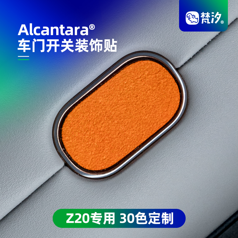 梵汐适用领克z20车门开关装饰贴