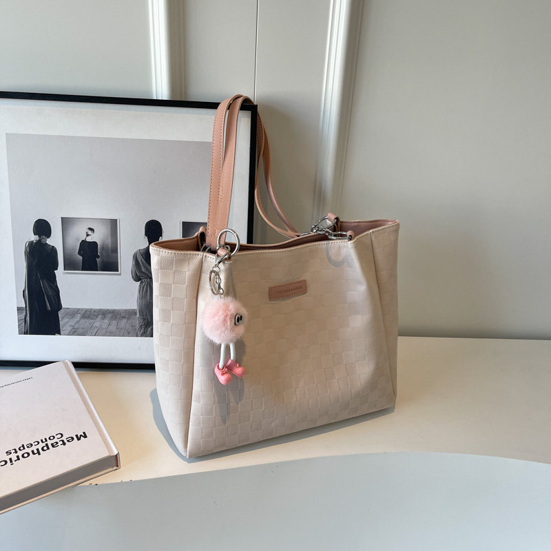 Borsa a tracolla da donna, adatta a studentesse universitarie e pendolari, nuovo modello 2025, borsa tote di alta gamma con grande capacità_voghion.com