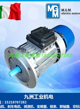 MGM刹车马达 意大利原装进口MGM BA112MB4 4.0KW 4极交流刹车电机