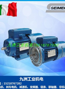SEIMEC刹车电机 HFF63B4 71B4 80B4 90LA4 100LA4 112 132M4 抱闸