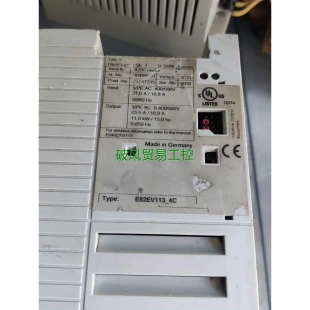 非标价伦茨变频器E82EV113 11KW 功议价 两台 没风扇
