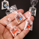 树脂diy创意仿真金鱼鲤鱼仿水袋小包包钥匙扣挂件小吊坠饰品配件