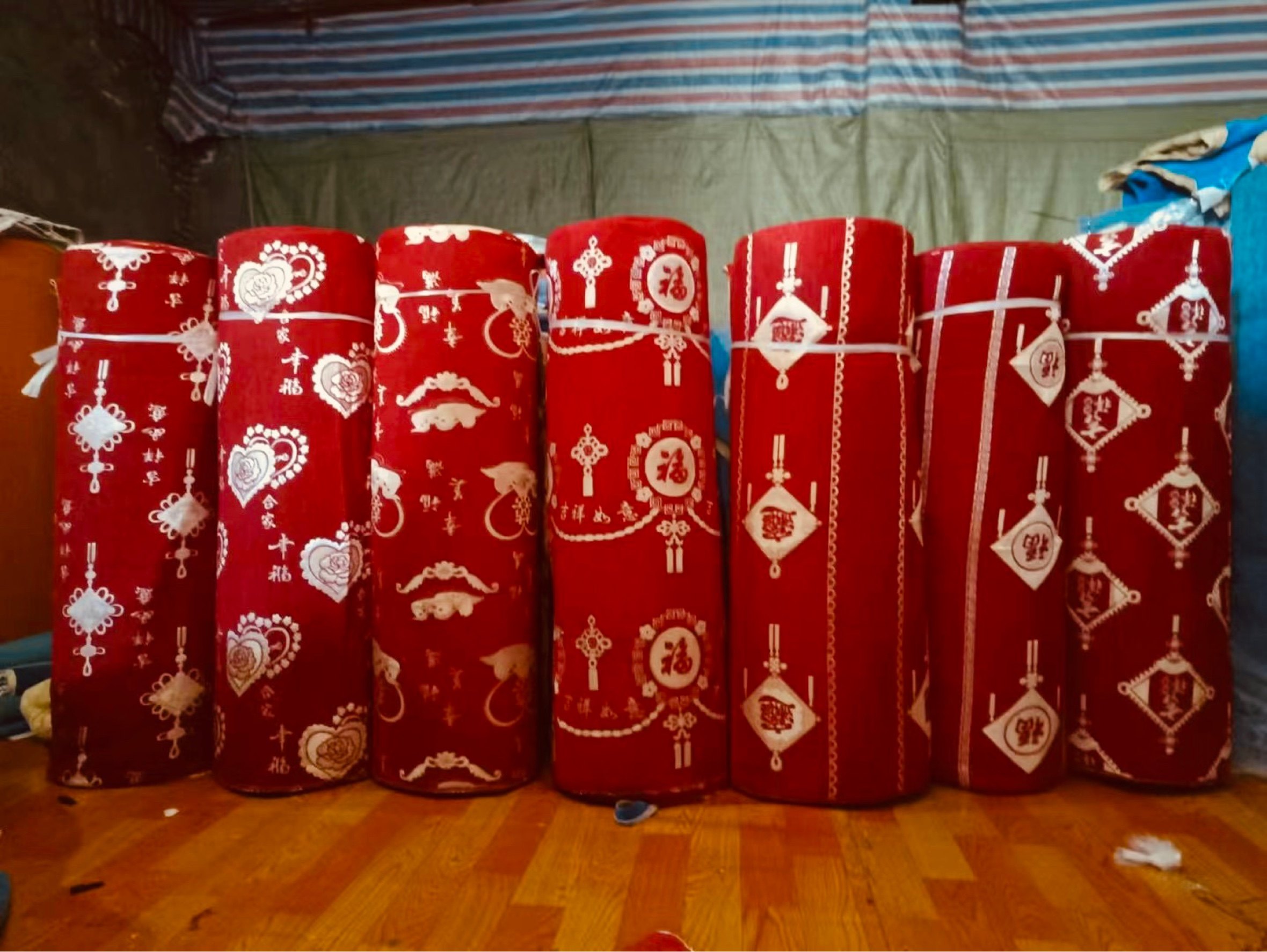 加厚雪尼尔双层布门帘，单层布门帘，四季门帘，大红门帘结婚门帘