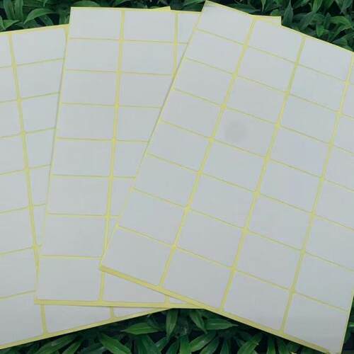 205#贴纸 25*38MM 空白贴 A5不干胶标签纸 打印标签 480枚