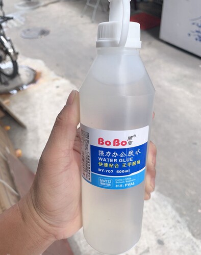 博宝胶水液体胶粘纸张凭证纸