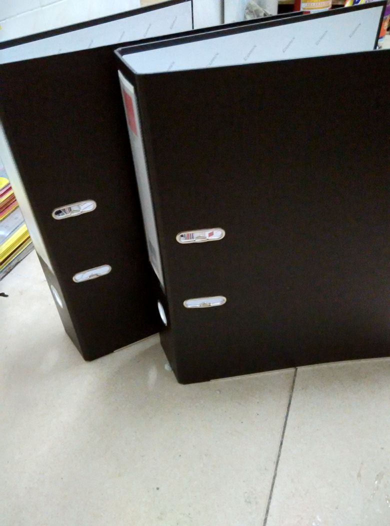 6个包邮 齐心A108N 打孔文件夹 F/C 3寸半包胶快劳夹 齐心快劳夹