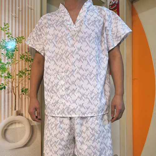 汗蒸服浴服果味浴服纯棉大码包邮