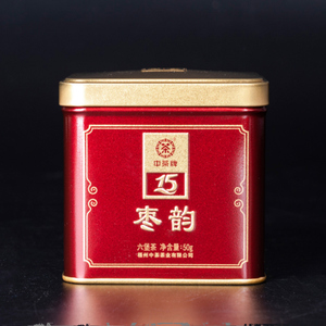 中茶六堡茶枣韵15年老茶