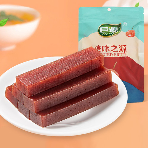 巨源经典原味山楂条条零食400g