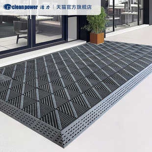 酒店大门口地垫进门迎宾地毯商用入户门室外防滑脚垫除尘刮泥门垫