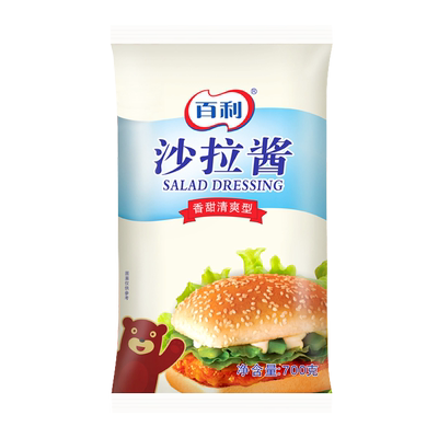 百利沙拉酱香甜味三明治酱挤压瓶