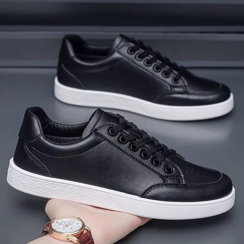 春季透气软木鞋男百搭简约