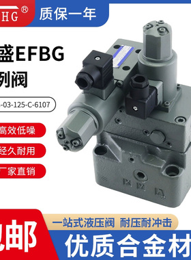 电液溢流阀EFBG-03-125-C-51比例阀EFBG-03-125/160-C/H/E-51/20T