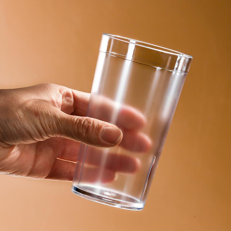 PC亚克力耐摔耐开水透明八角杯啤酒杯酒店威士忌酒吧饮料饮品杯子