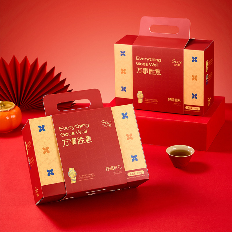 【交个朋友年货节】苏小糖手工花生牛轧糖太妃糖坚果糖果年货礼盒