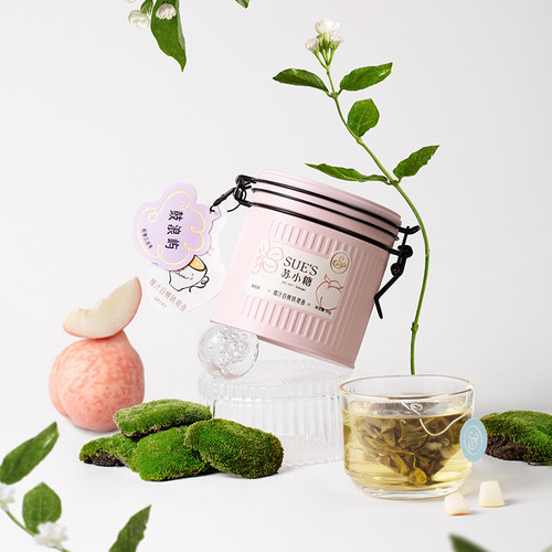 苏小糖水果茶茶包白桃青提玫瑰茉莉花茶礼盒福建伴手礼