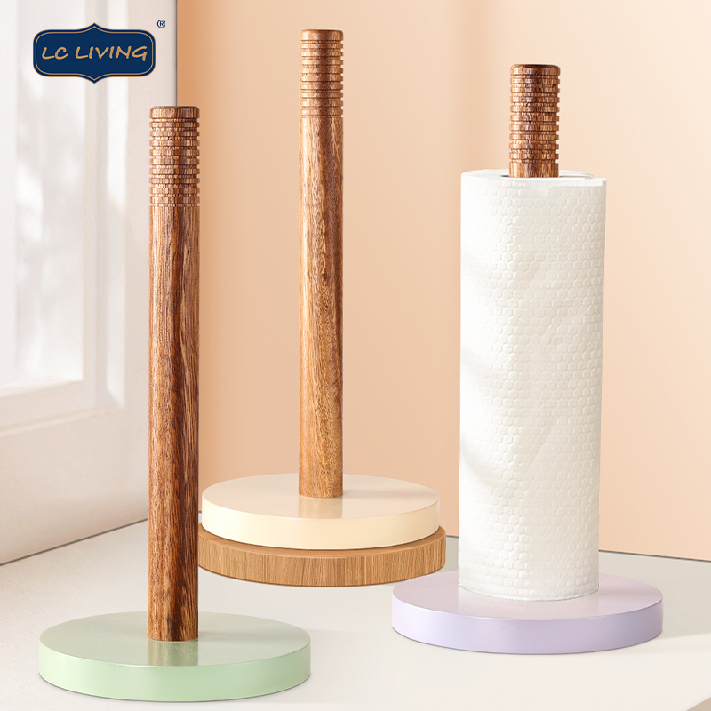 lcliving相思木厨房用纸巾架