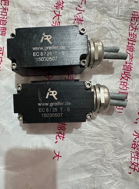 拆机GREIFER传感器 EC8/25 T-S 两台 EC8议价