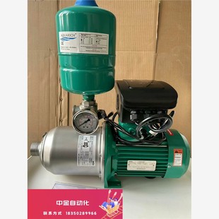 德国Wilo威乐MHI406变频增压泵不锈钢全自动供水加压泵议价
