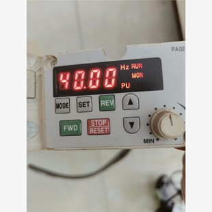 成色实物拍照图 标价议价 功能包好包上机 三菱PA02变频器面板