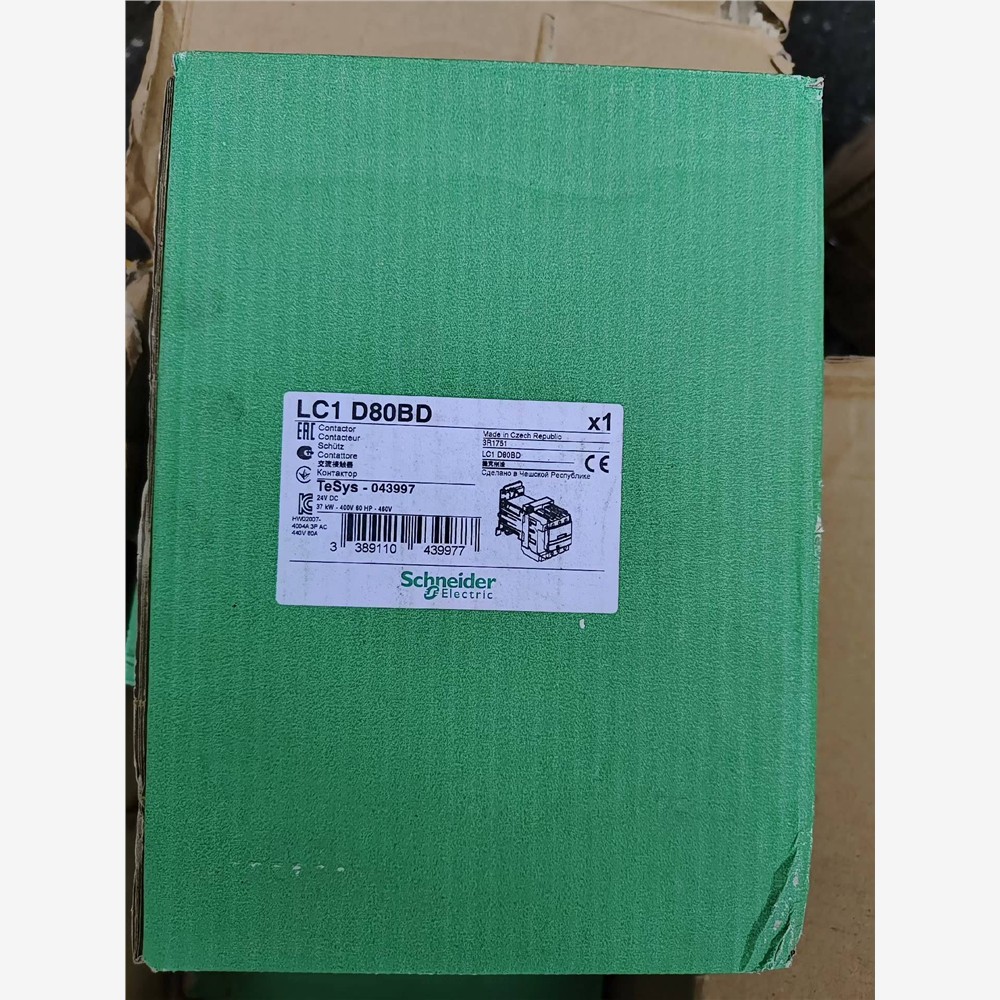 施耐德LC1D80BD接触器，