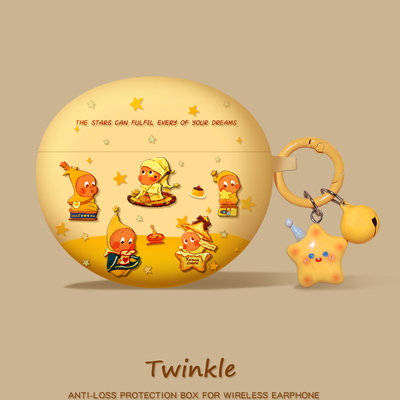 适用华为耳机保护壳freeclip耳夹式freebuds7i蓝牙freebud6i盒freebudspro3无线高级感freebudspro4套5可爱