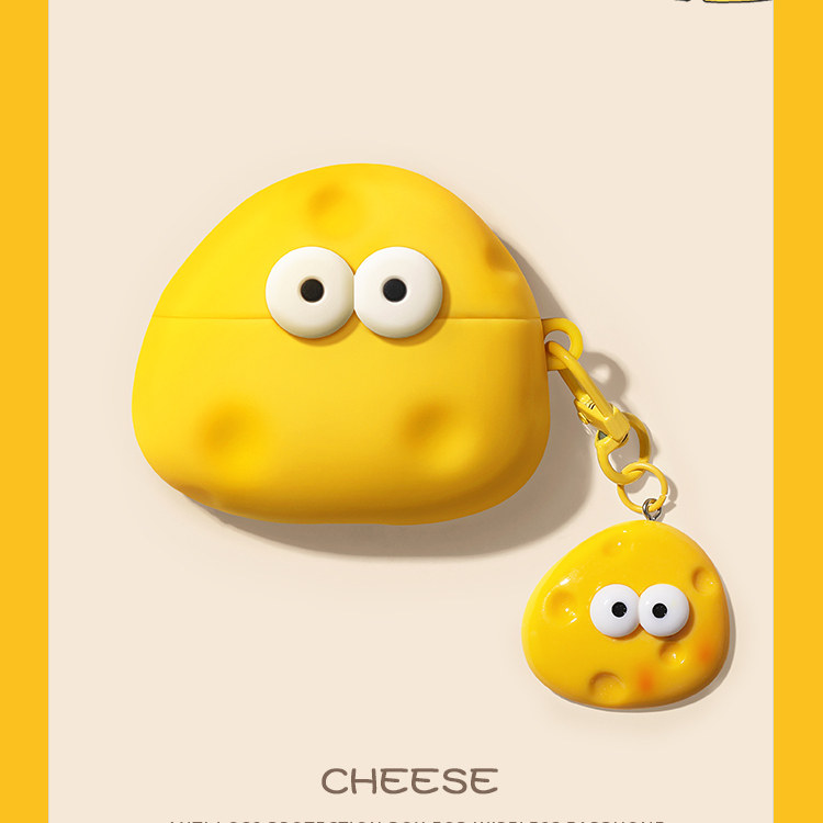 奶酪适用华为freeclip耳机保护壳华为耳机套6i蓝牙耳夹freebude外壳freebuds4e无线pro4硅胶freebudspro3盒