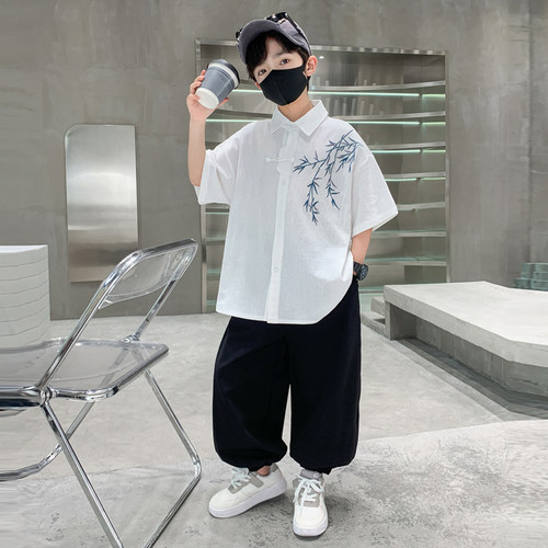 汉服套装常规中国风时髦新款翻领