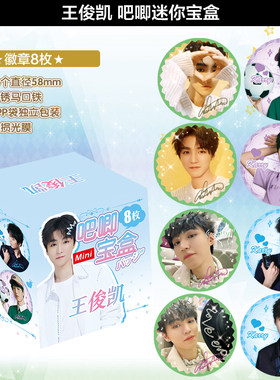 王俊凯周边吧唧迷你宝盒