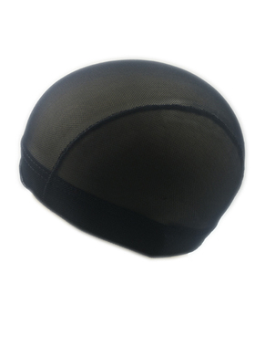wig cap 弹力网 假发网帽 假发专用内网头套 可调节泳帽头套 黑